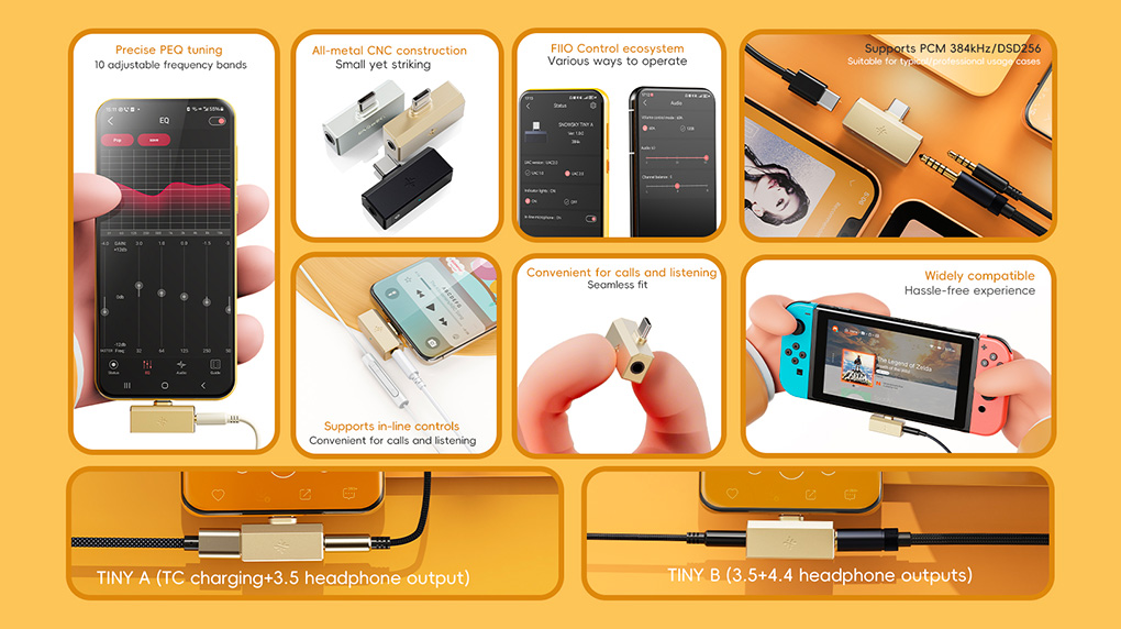 FiiO Tiny B: Characteristics