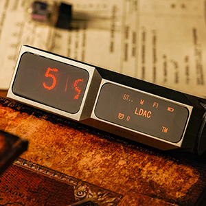 Muse HiFi M6 Double : Nixie tube display