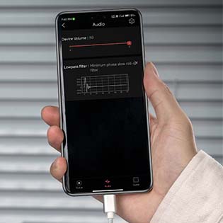 FiiO KA11 : application de contr&ocirc;le