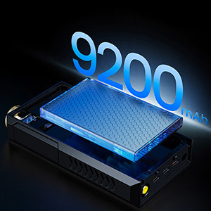 FiiO M27 : 9200 mAh battery