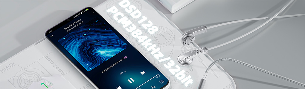 FiiO JA11 : PCM 32bit 384kHz / DSD128