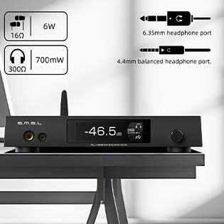 SMSL DL400: balanced headphone amplification