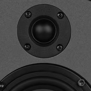 Photo of the tweeter on the Dayton Audio Classic B40