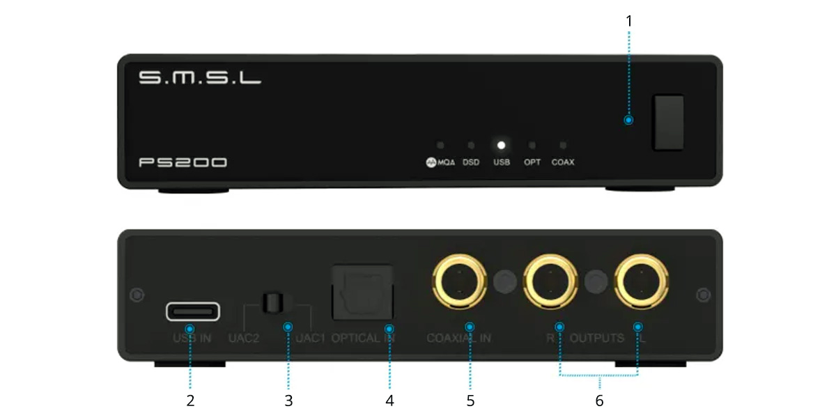 SMSL PS200 PRO : Schema