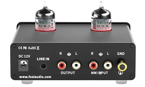 Face arri&egrave;re du FOSI AUDIO BOX X4