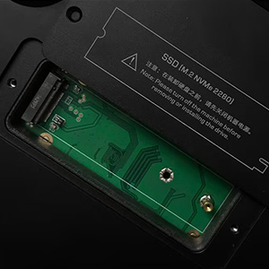 Shanling SM90 : slot SSD