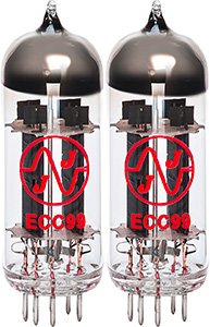 Photo d'une paire de tubes JJ ECC99