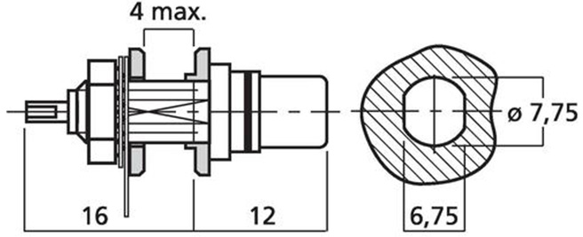 MONACOR T-710GI : Dimenions