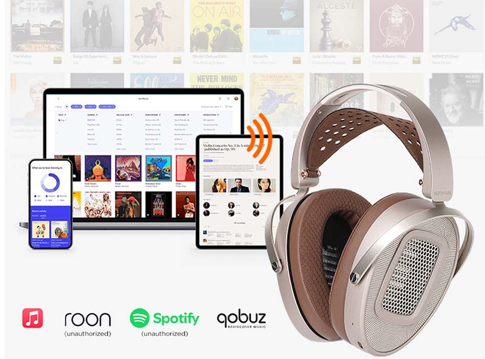 HiFiMAN HE1000 WiFi : transmission WiFi sans compression