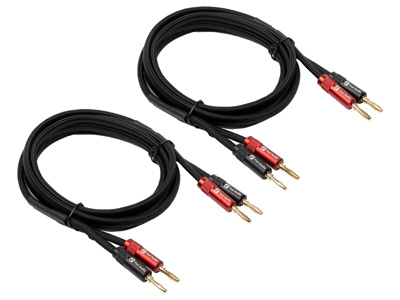 Photo des cables Fosi Audio pour Haut-Parleur