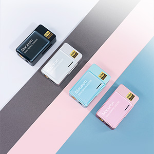 iBasso Macaron : vue de chaque couleur