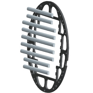 Image repr&eacute;sentant la structure de la membrane du Arya Organic