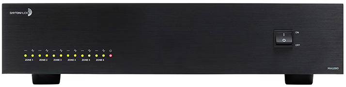 Dayton Audio MA1280 : Vue de face