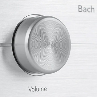 Photo du bouton de volume en fa&ccedil;ade du LADDER Back II