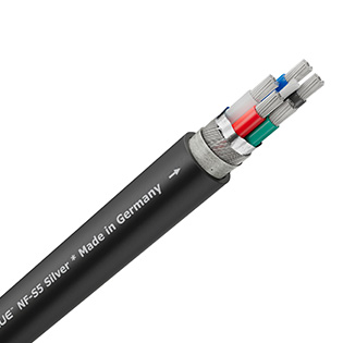 Image showing a cross-section of the VIABLUE NF-S5 cable