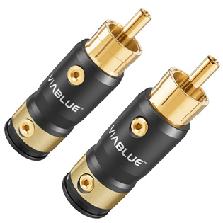Image repr&eacute;sentant le connecteur RCA du c&acirc;ble VIABLUE EPC-2