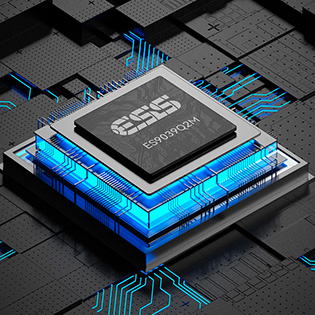 Image of the DAC chip