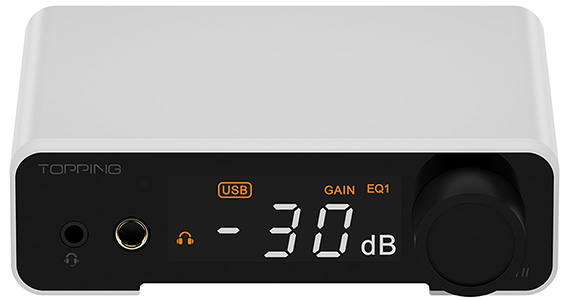 Topping DX1 II : Front view