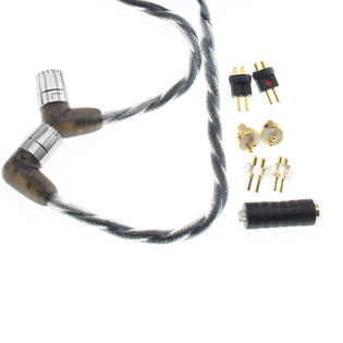 Image showing the various interchangeable connectors on the BC130C Eryx