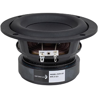DAYTON AUDIO MX5-22 : Architecture longue excursion et grave puissant