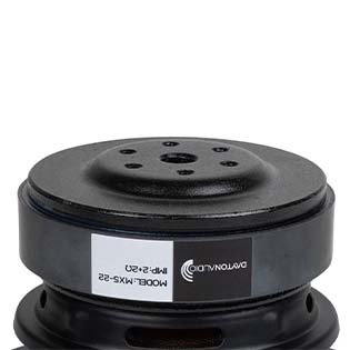 DAYTON AUDIO MX5-22 : Double bobine 2Ω et réduction de distorsion