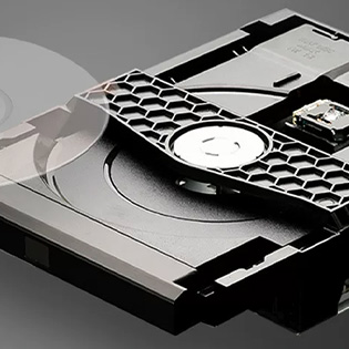 Image showing the CD tray of the H-Hyperbola HD-8907