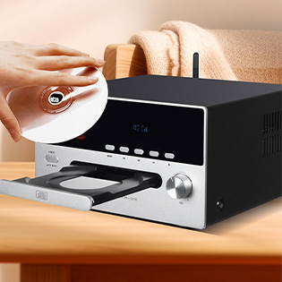 Photo of the Malata MH-SD08 with its tray open
