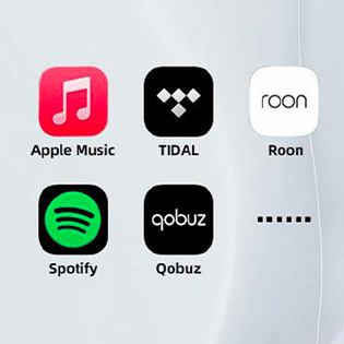 Image repr&eacute;sentant les applications de contr&ocirc;les fonctionnant avec le xDuoo DP-01