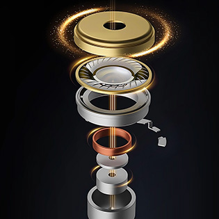 Image showing the internal structure of the KZ EDC Pro