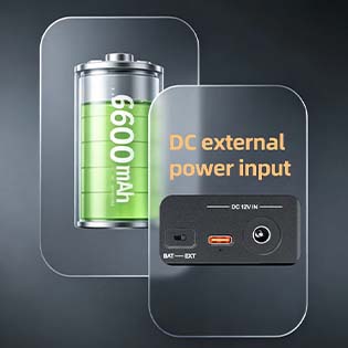 XDUOO CDM10: User Interface and Hybrid Power Supply