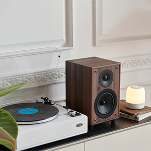 Eltax Monitor III Neo : Next to a turntable