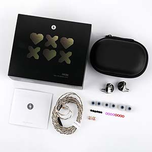 SIMGOT EW300 STD: Detachable Cable and Comprehensive Accessories