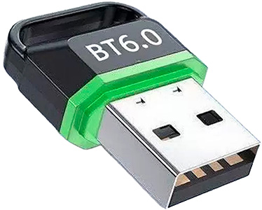 Bluetooth 6.0 Dongle : Front view
