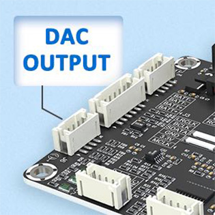 DAC output illustration