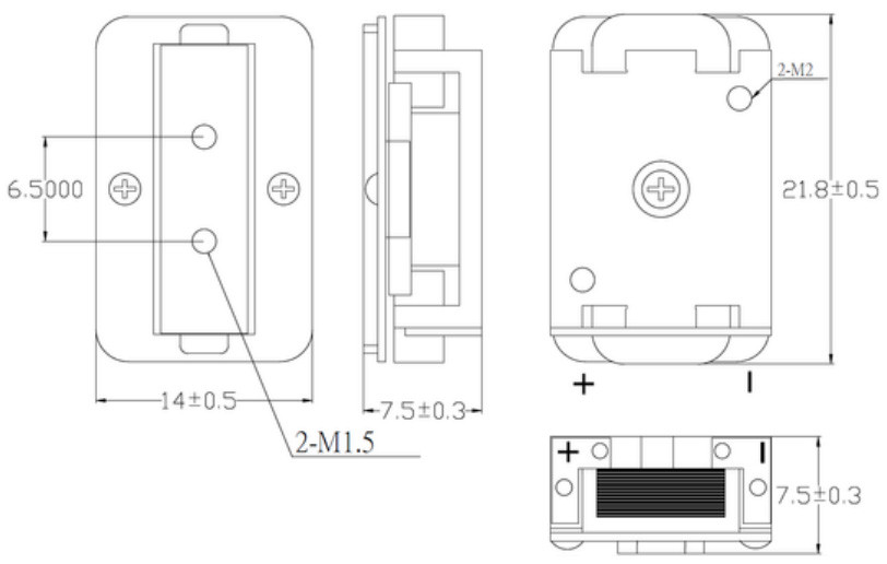 AUDIKOM BS1: Dimensions