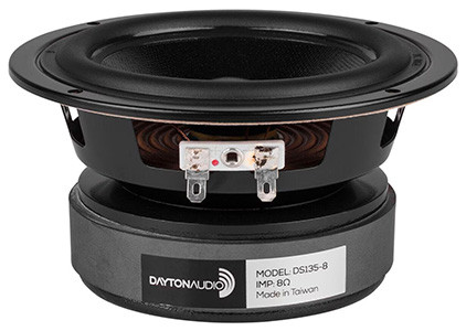 DAYTON AUDIO DS135-8: Front view