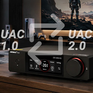 Aiyima D20 : UAC 1.0 et 2.0