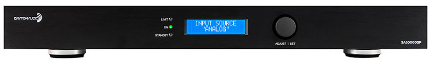 DAYTON AUDIO SA1000DSP: Front view