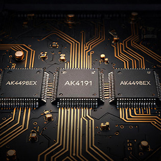 Shanling M7T Master: Image showing the chips
