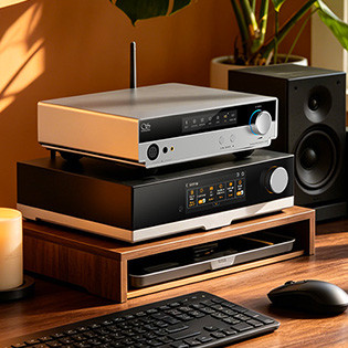 Shanling EH90: Photo of the EH90 in a complete system