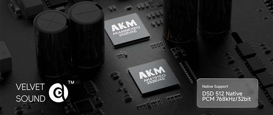 Eversolo DMP-A8 Master Edition Gen 2: AK4499EXEQ + AK4191EQ DAC Architecture