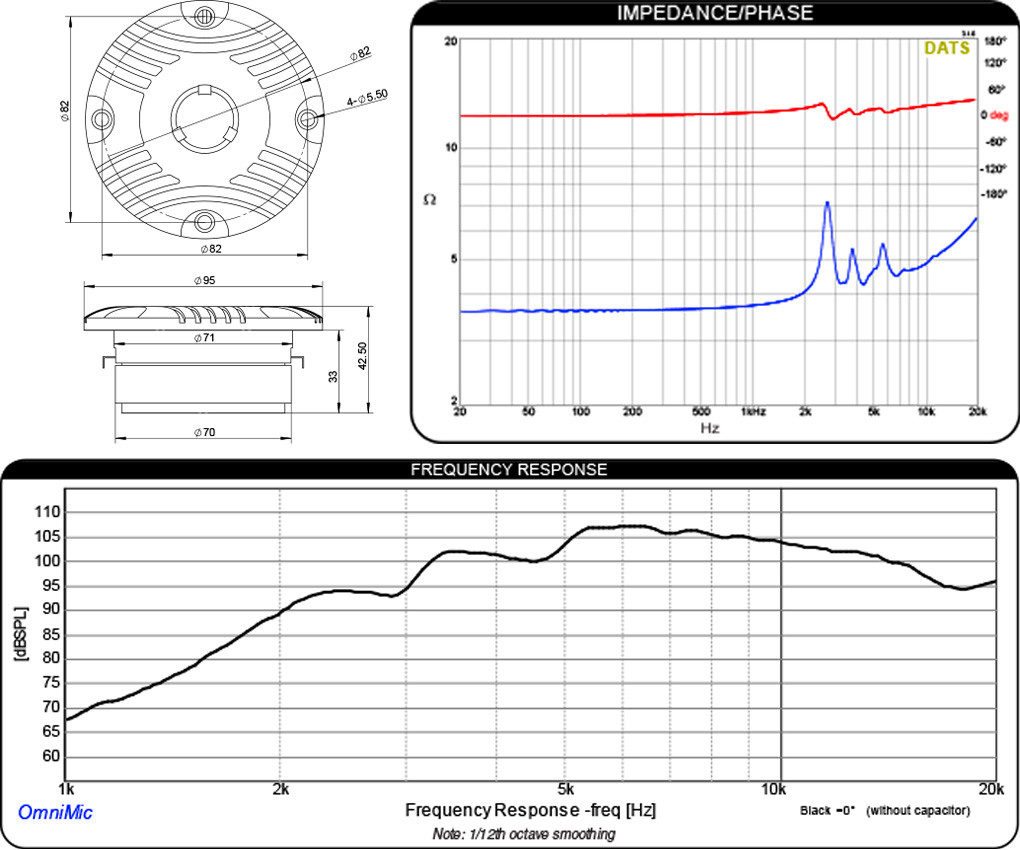 Dayton Audio ST601-4: Technical Specifications
