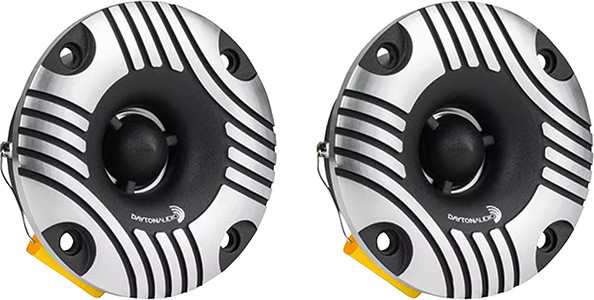 Photo du DAYTON AUDIO ST601-4 Titanium Tweeter Speaker 60W 4Ohm 103dB 5000Hz-20kHz (Pair)