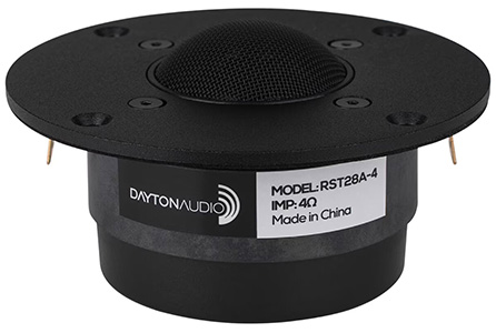 DAYTON AUDIO RST28A-4: Front view