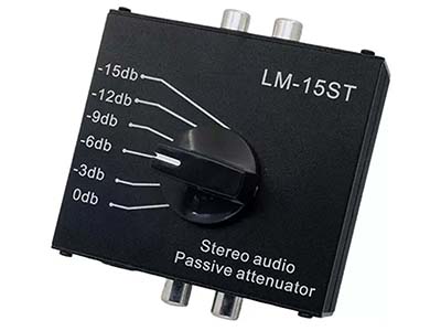 Stereo Passive Volume Attenuator
