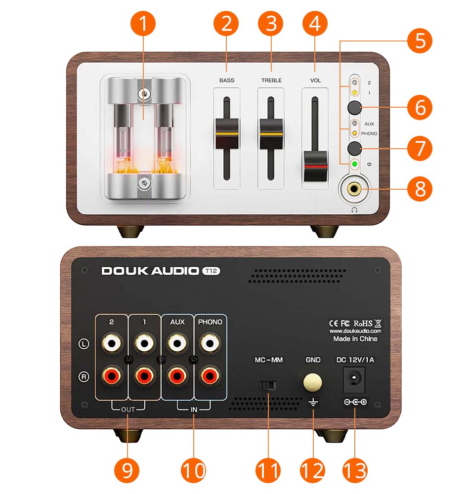 Aper&ccedil;u du DOUK AUDIO T12