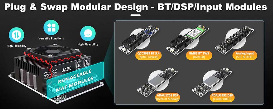 WONDOM AA-JA33288 JAB6: Interchangeable modules and upgrade possibilities
