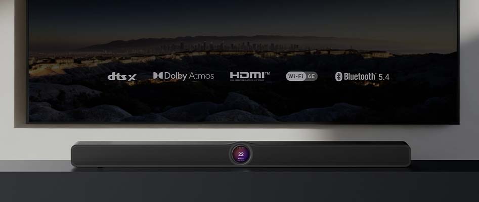 WIIM BAR: A 3.0.2 Dolby Atmos and DTS:X architecture