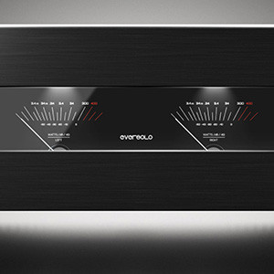 EVERSOLO AMP-F8: VU meters