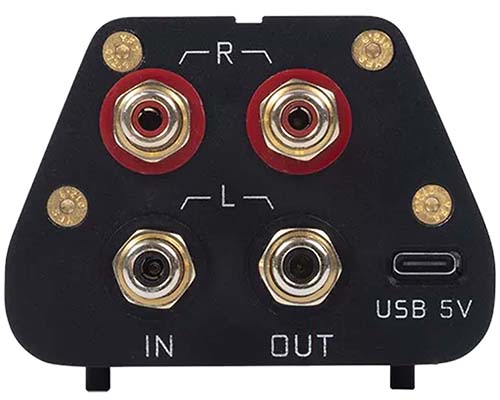 Rear panel of the BRZHIFI FV3-PRO